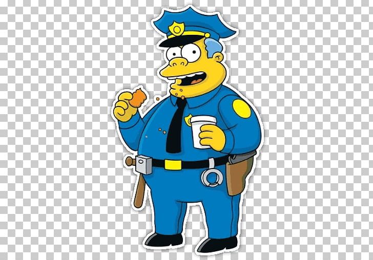 Chief Wiggum Ralph Wiggum Homer Simpson Comic Book Guy The Simpsons: Tapped Out PNG, Clipart, Cartoon, Character, Chief, Chief Of Police, Chief Wiggum Free PNG Download