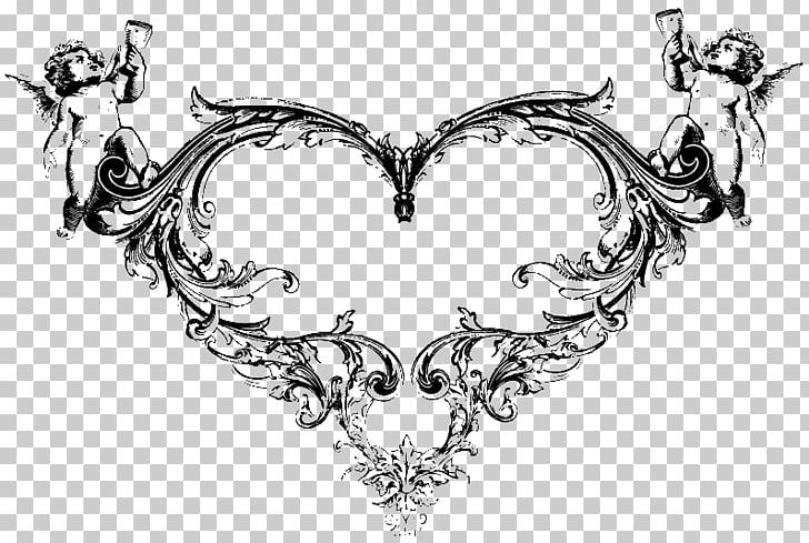 Heart PNG, Clipart, Angel, Art, Artwork, Black And White, Body Jewelry Free PNG Download