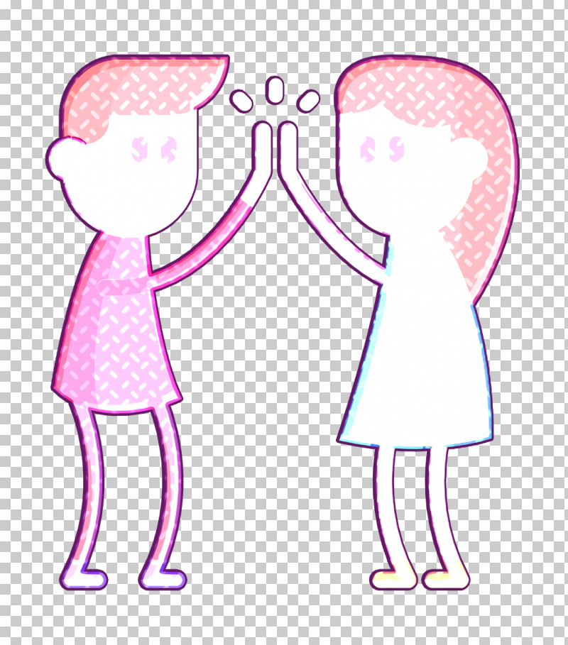 High Five Icon Friendship Icon PNG, Clipart, Cartoon M, Friendship Icon, High Five Icon, Human, Human Body Free PNG Download