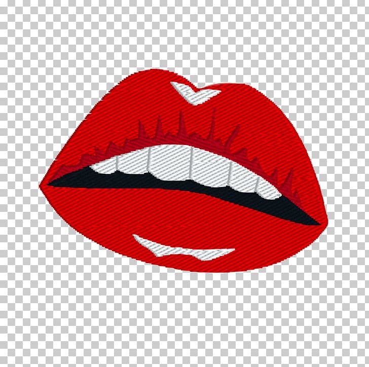 Lip Mouth Tooth Stitches Logo PNG, Clipart, Embroidery, Headgear, Lip, Little Frog, Logo Free PNG Download