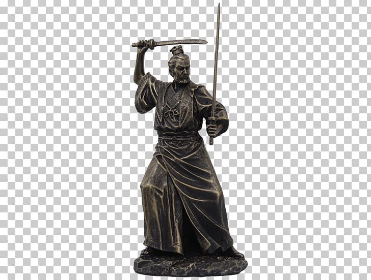 Statue Samurai Bronze Sculpture Figurine PNG, Clipart, Bronze, Bronze Sculpture, Bushido, Classical Sculpture, Fantasy Free PNG Download