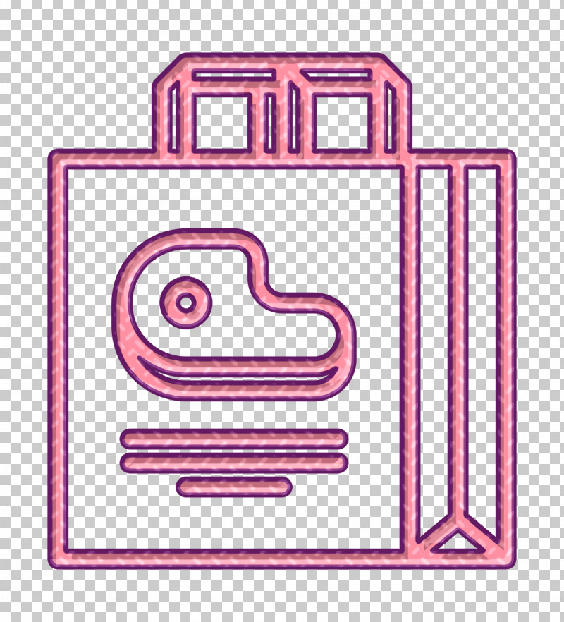 Butcher Icon Shopping Bag Icon Meat Icon PNG, Clipart, Butcher Icon, Line, Meat Icon, Rectangle, Shopping Bag Icon Free PNG Download