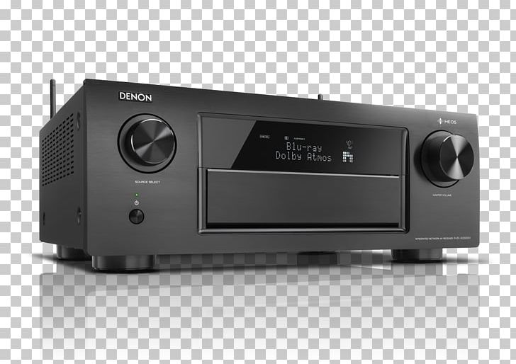 AV Receiver DENON AVR-X6400H 11.2 Kanalų AV Imtuvas Audio Power Amplifier PNG, Clipart, Atmos, Audio, Audio Equipment, Audio Power Amplifier, Audio Receiver Free PNG Download