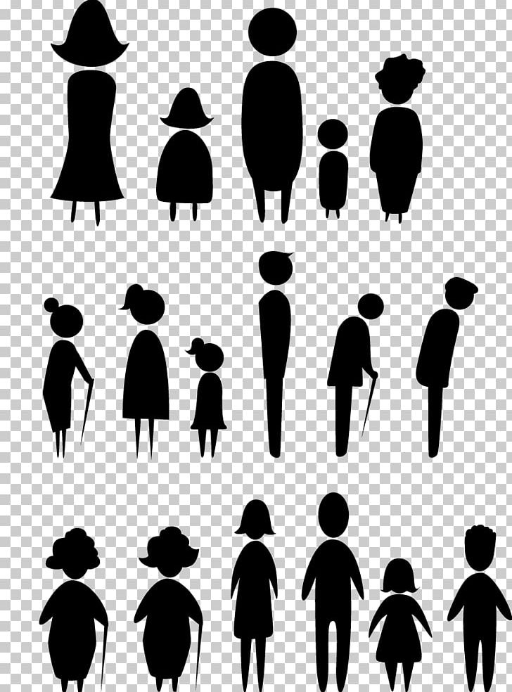 Silhouette Pictogram PNG, Clipart, Animals, Black And White, Child, Famille, Graphic Artist Free PNG Download