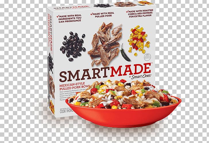 Smart Ones Pulled Pork Bowl Mexican Cuisine Fajita PNG, Clipart, Bowl, Breakfast Cereal, Commodity, Convenience Food, Cooking Free PNG Download