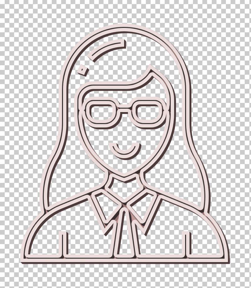 Careers Women Icon Teacher Icon PNG, Clipart, Careers Women Icon, Cartoon, Eyewear, Face, Facial Expression Free PNG Download