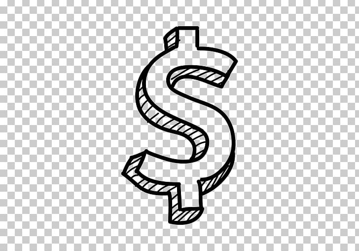 Dollar Sign United States Dollar Dollar Coin PNG, Clipart, Area, Arm, Art, Black And White, Computer Icons Free PNG Download