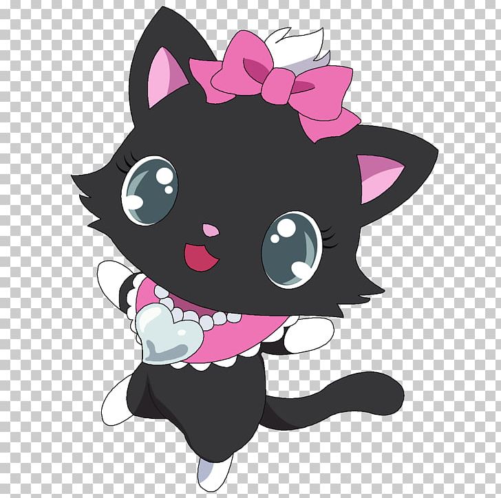 Jewelpet Munchkin Cat Anime Gemstone PNG, Clipart, Black, Black Cat, Cabochon, Carnivoran, Cartoon Free PNG Download