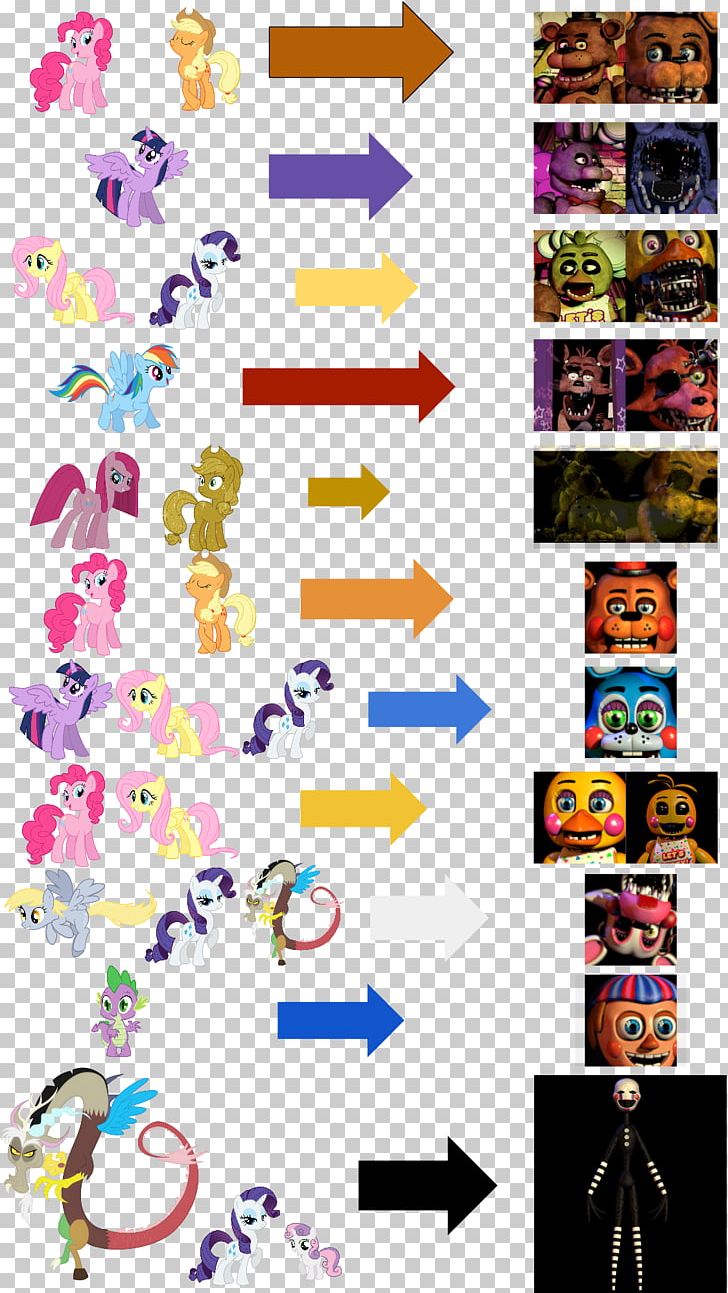 Five Nights At Freddy's 2 Pinkie Pie Applejack Pony PNG, Clipart,  Free PNG Download