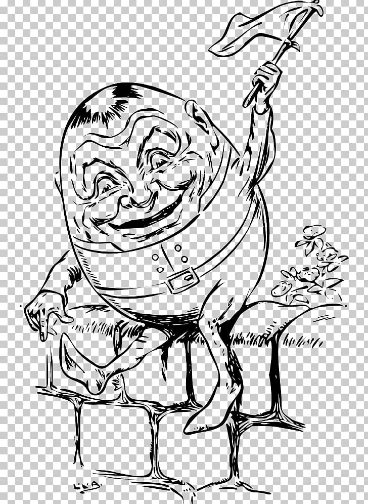 Humpty Dumpty T-shirt Nursery Rhyme Mother Goose PNG, Clipart, Black And White, Cartoon, Clothing, Drawing, Fictional Character Free PNG Download