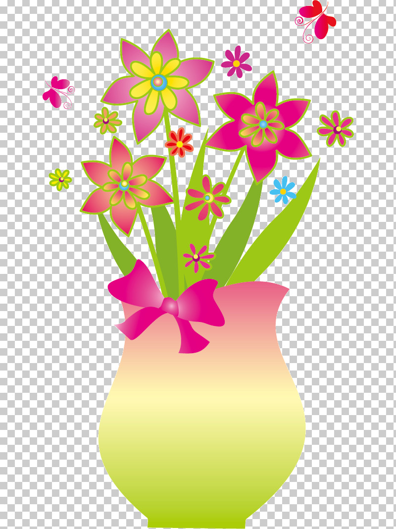 Flower Floral Vase PNG, Clipart, Cut Flowers, Floral, Flower, Pedicel, Petal Free PNG Download