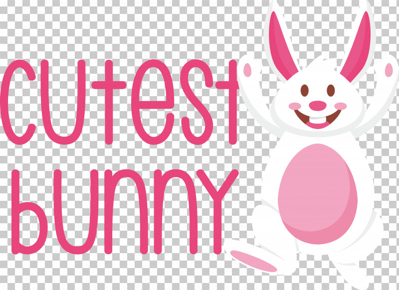 Easter Bunny PNG, Clipart, Cartoon, Easter Bunny, Flower, Happiness, Logo Free PNG Download