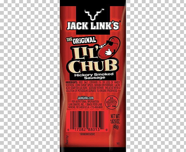 Jack Link's Beef Jerky Chub Meat Sausage PNG, Clipart,  Free PNG Download
