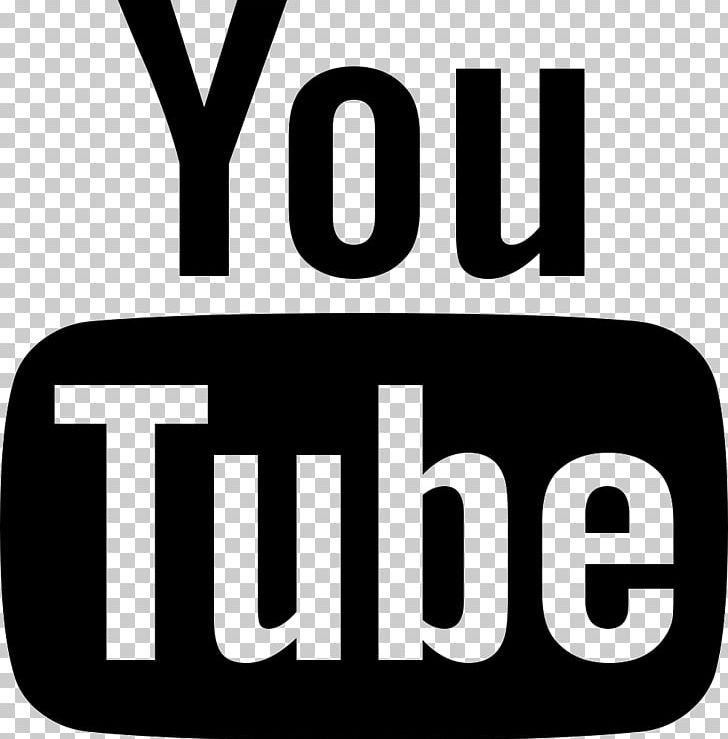 YouTube Logo Font Awesome Computer Icons Font PNG, Clipart, Area, Black And White, Brand, Computer Icons, Desktop Wallpaper Free PNG Download