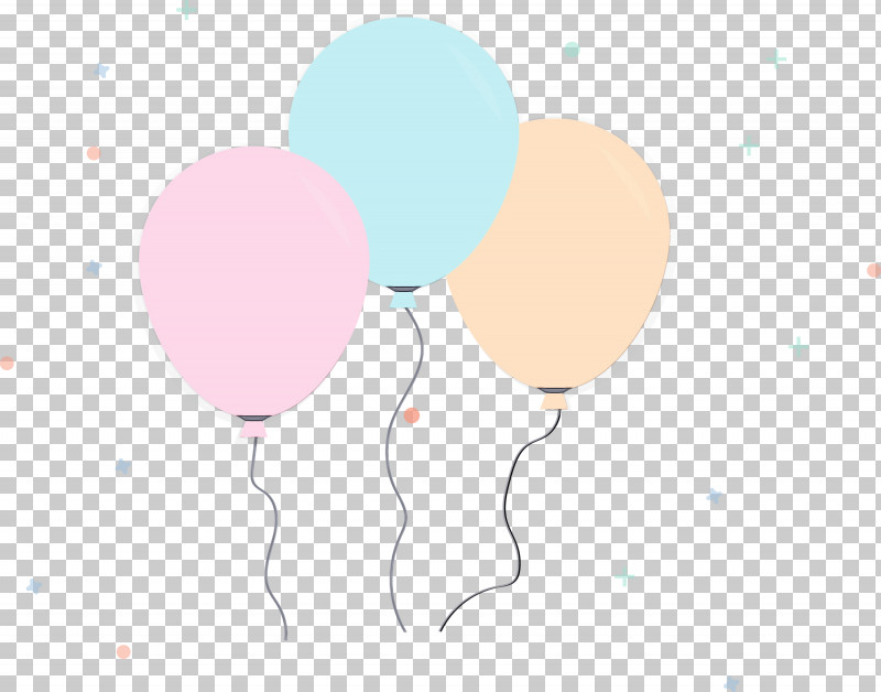 Balloon Party Supply PNG, Clipart, Balloon, Birthday, Paint, Party Supply, Watercolor Free PNG Download