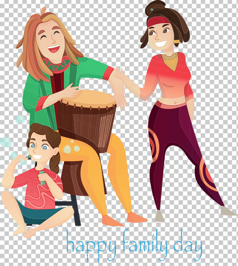 Cartoon Style PNG, Clipart, Cartoon, Family Day, Paint, Style, Watercolor Free PNG Download