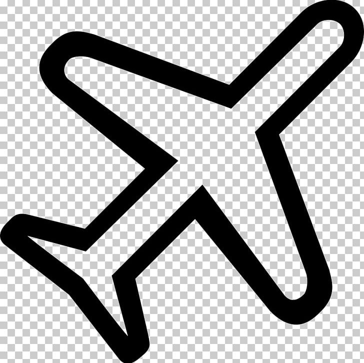 Airplane Computer Icons Graphics Symbol PNG, Clipart, Airplane, Angle, Area, Aviation, Black And White Free PNG Download
