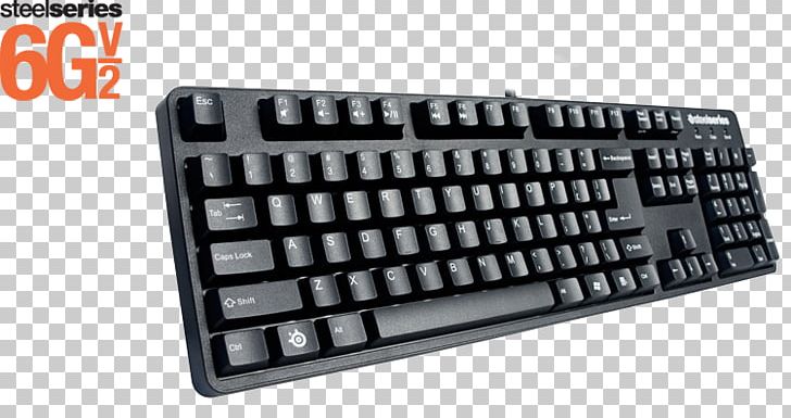 Computer Keyboard SteelSeries Gaming Keypad USB PNG, Clipart, 6 Gv 2, Actions Per Minute, Cherry, Computer, Computer Hardware Free PNG Download