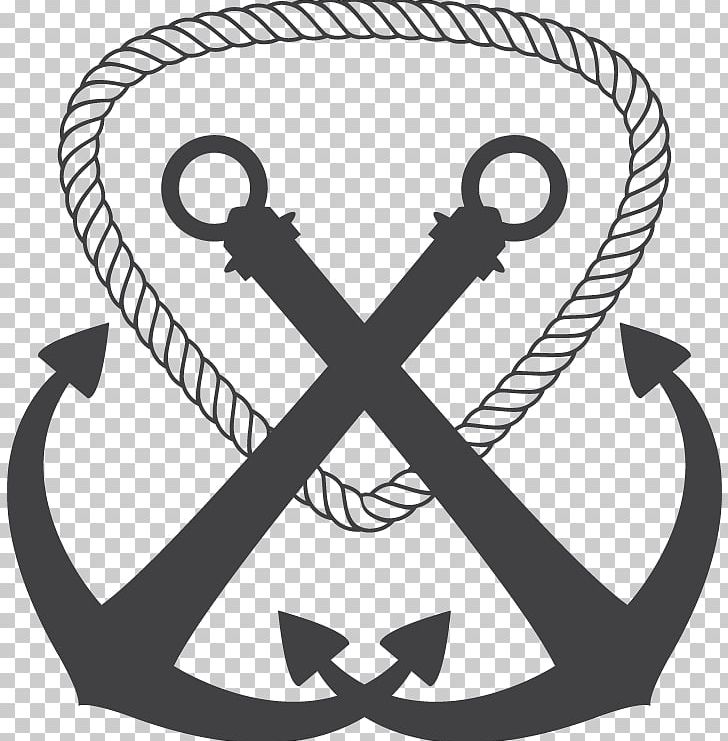 Anchor PNG, Clipart, Anchor, Anchors, Anchor Vector, Black And White, Circle Free PNG Download