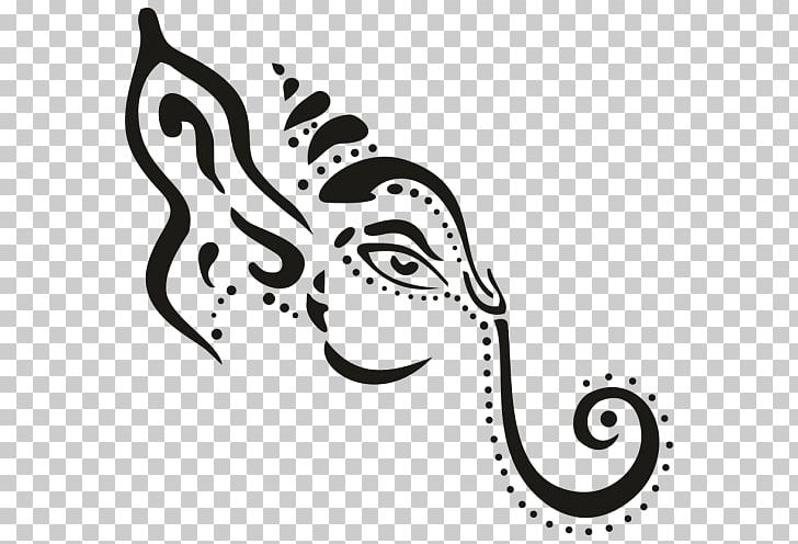Ganesha Drawing PNG, Clipart, Art, Artwork, Black, Black And White, Draw Free PNG Download