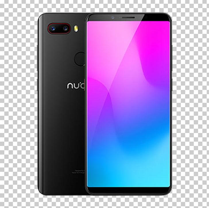 ZTE Qualcomm Snapdragon Smartphone Nubia Z17 Mini Dual SIM 4GB + 64GB PNG, Clipart, Electronic Device, Electronics, Gadget, Lte, Magenta Free PNG Download