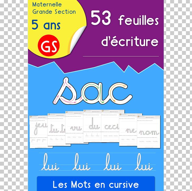 École Maternelle Cursive Grande Section Pedagogy Writing PNG, Clipart, Advertising, All Caps, Alphabet, Area, Banner Free PNG Download