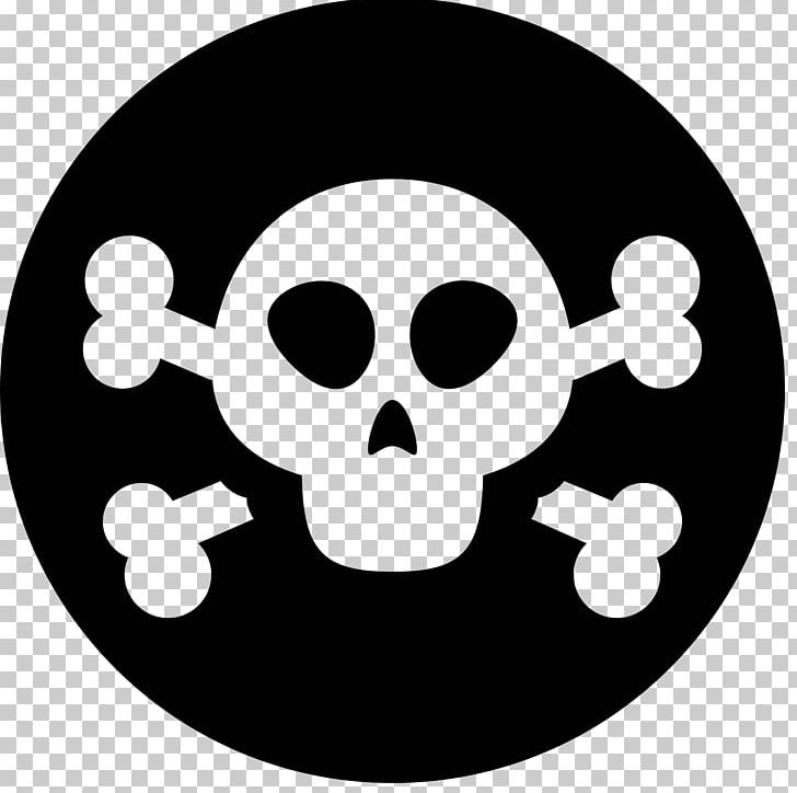 Computer Icons Skull And Crossbones YouTube PNG, Clipart, Black And White, Bone, Button, Button Icon, Circle Free PNG Download