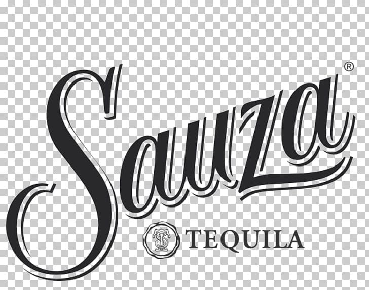 Brand Logo Sauza Tequila Product PNG, Clipart, Area, Black And White, Brand, Calligraphy, Line Free PNG Download