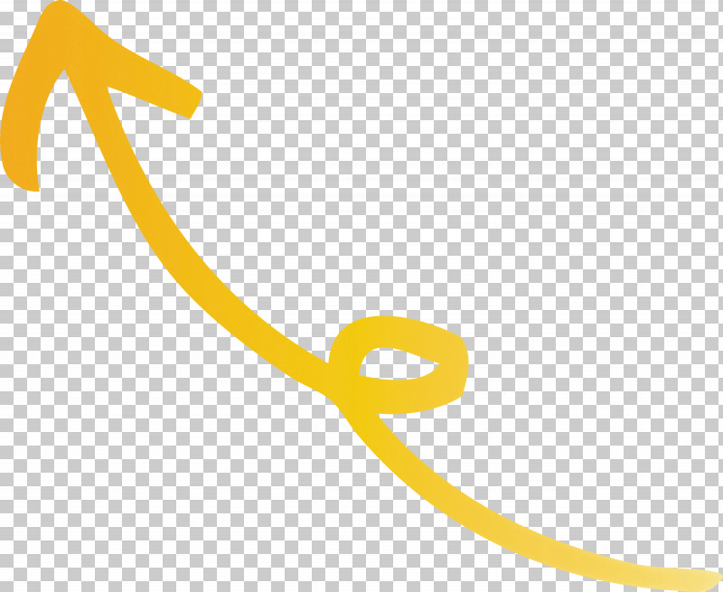 Curved Arrow PNG, Clipart, Curved Arrow, Line, Logo, Yellow Free PNG Download