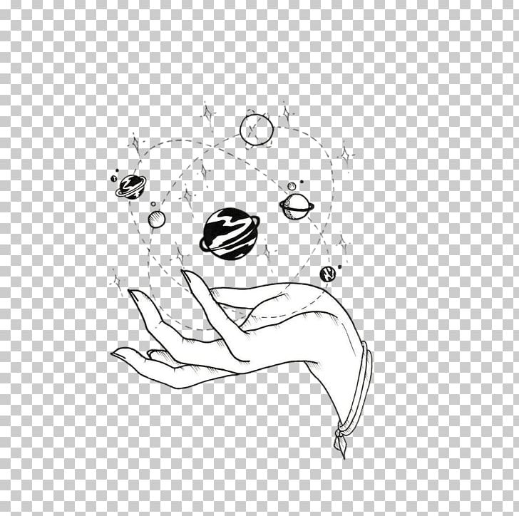 Drawing Planet PNG, Clipart, Arm, Art, Artwork, Black, Black And White Free PNG Download