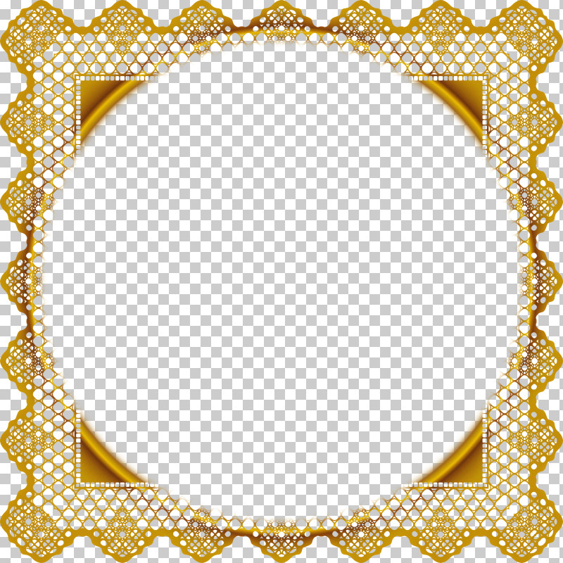 Square Lace PNG, Clipart, Circle, Square Lace, Yellow Free PNG Download