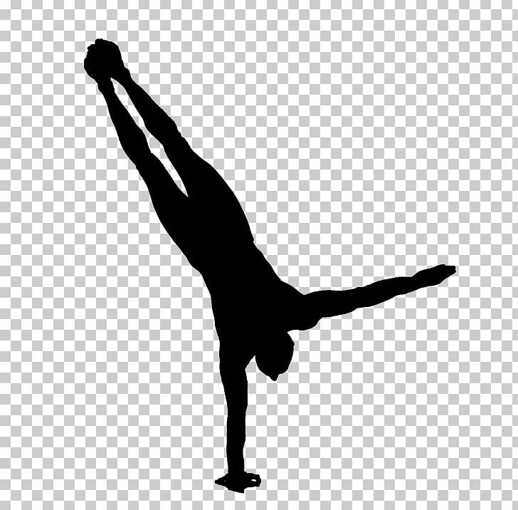 Handstand Gymnastics Yoga Acrobatics PNG, Clipart, Acrobatics, Arm, Balance, Black, Black And White Free PNG Download