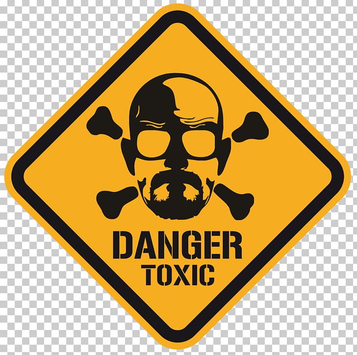 Walter White T-shirt Hazard Sticker PNG, Clipart, 4k Resolution, Area, Brand, Breaking Bad, Dangerous Goods Free PNG Download