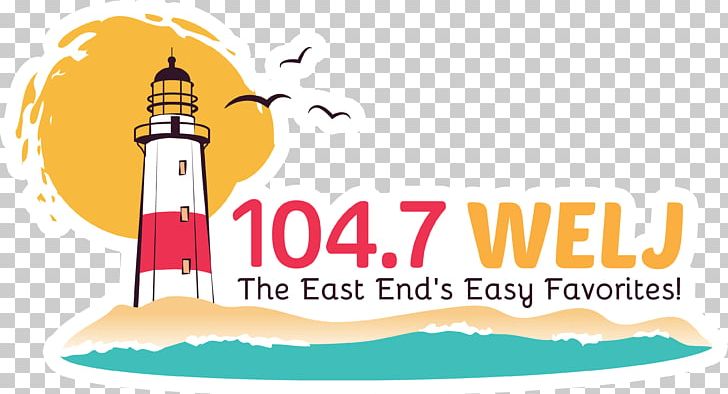 WELJ FM Broadcasting Montauk Lighthouse Museum Logo PNG, Clipart, Area, Brand, Cartoon, Celine Dion, Christmas Music Free PNG Download