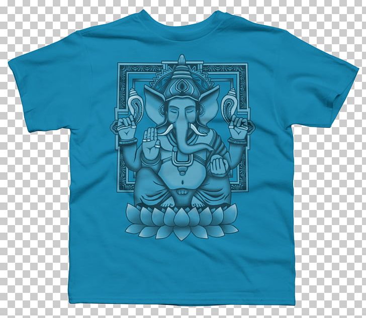 T-shirt Ganesha Clothing Crew Neck PNG, Clipart, 2 Boys, Active Shirt, Alibaba Group, Aliexpress, Aqua Free PNG Download