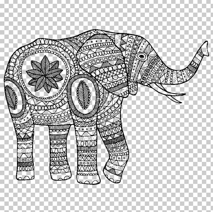 Indian Elephant African Elephant T-shirt PNG, Clipart, Animal, Area, Art, Asian Elephant, Bag Free PNG Download