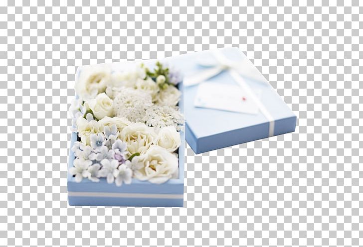 Paper Flower Gift Box Rose PNG, Clipart, Artificial Flower, Blue, Box, Boxing, Cardboard Box Free PNG Download