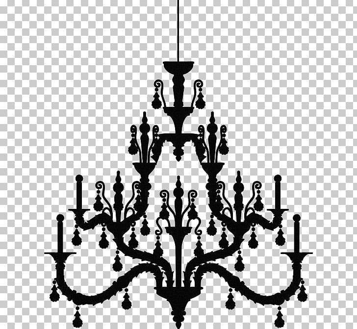 Light Chandelier Silhouette PNG, Clipart, Art, Black And White, Candle Holder, Ceiling Fixture, Chandelier Free PNG Download