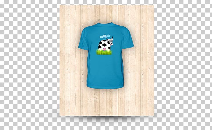 T-shirt Sleeve Turquoise Font PNG, Clipart, Angry Cow, Blue, Brand, Electric Blue, Sleeve Free PNG Download