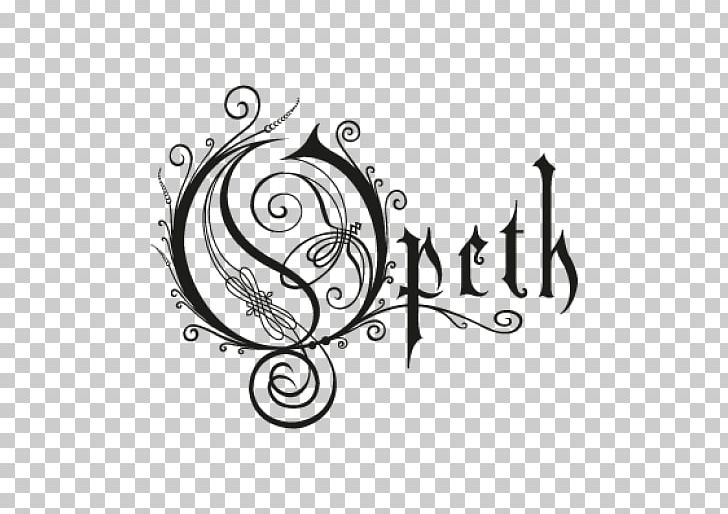 Opeth Logo Of NBC Sorceress PNG, Clipart, Art, Artwork, Black, Black And White, Calligraphy Free PNG Download