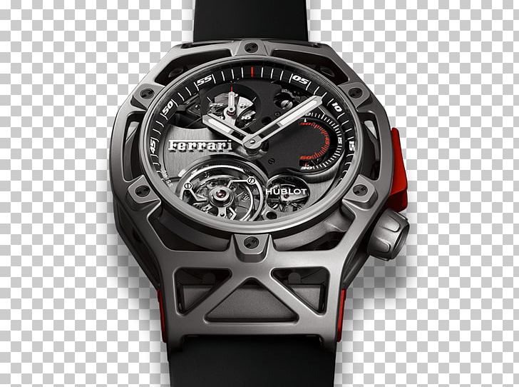 Watch Ferrari Hublot Tourbillon Chronograph PNG, Clipart, Accessories, Brand, Breitling Sa, Chronograph, Excellence Free PNG Download