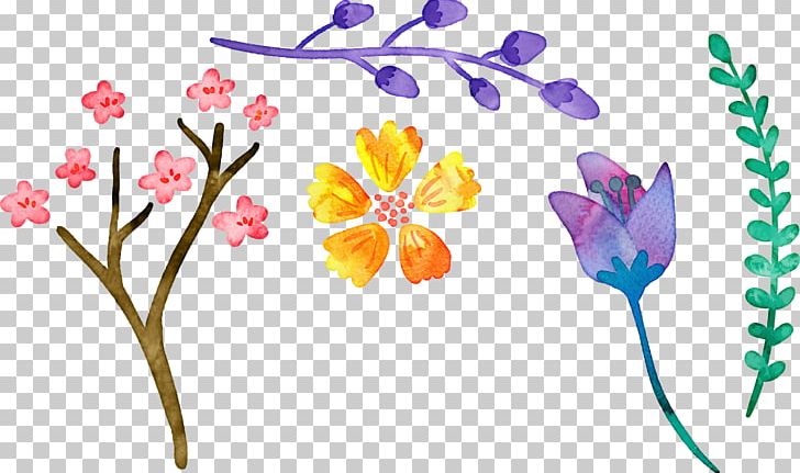 Floral Design Painting Flowers Creative Watercolor Watercolor Painting PNG, Clipart, Balloon Cartoon, Branch, Creative Watercolor, Floral, Floristry Free PNG Download