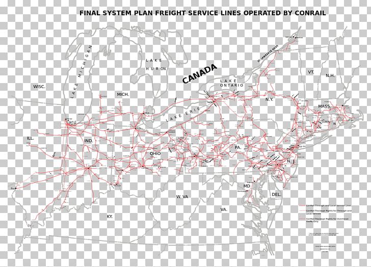 Map Rail Transport United States Conrail PNG, Clipart, Angle, Area, Conrail, Diagram, Drawing Free PNG Download