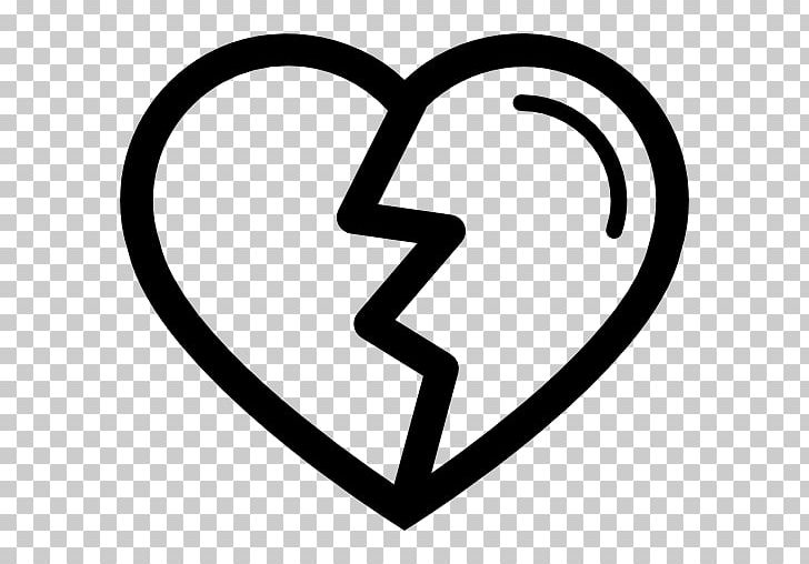 Broken Heart Symbol Computer Icons Shape PNG, Clipart, Area, Black And White, Broken Heart, Circle, Computer Icons Free PNG Download