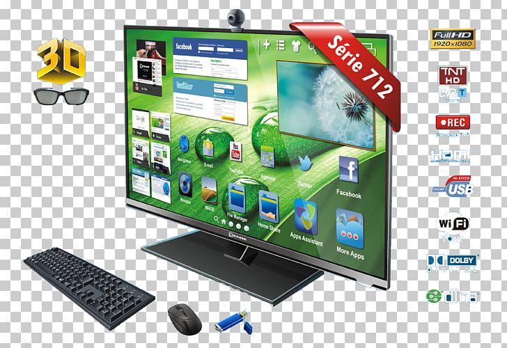 Smart TV 3D Television Video PNG, Clipart, 3d Television, 3gp, 4k Resolution, Android, Computer Free PNG Download