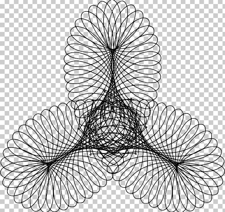 Hypocycloid Roulette Point Spirograph Line PNG, Clipart, Area, Art, Black And White, Branch, Casino Free PNG Download