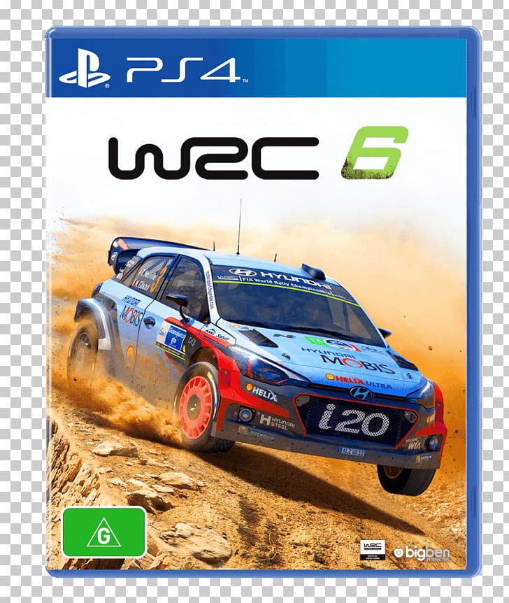World Rally Championship 6 WRC 5 PlayStation 4 Video Game PNG, Clipart,  Free PNG Download