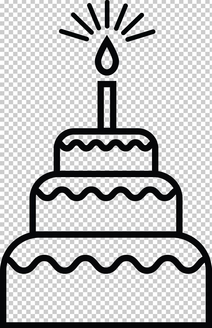 Birthday Cake Christmas Cake PNG, Clipart, Artwork, Birthday, Birthday Cake, Black, Black And White Free PNG Download