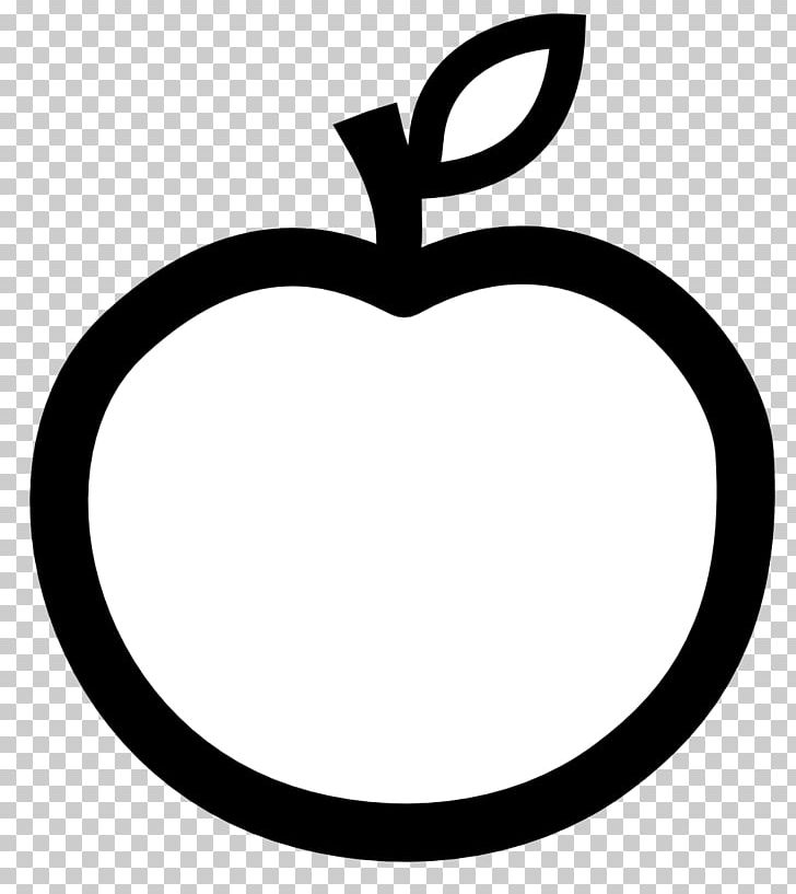 rounded arrow clipart black and white apple