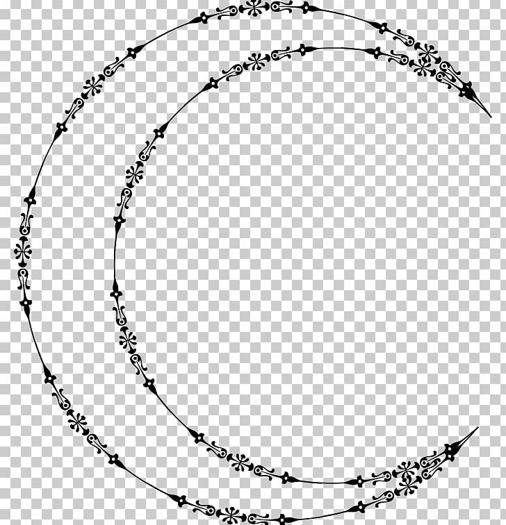 Lunar Phase Moon Star And Crescent PNG, Clipart, Art, Black And White, Body Jewelry, Chain, Circle Free PNG Download